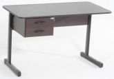 Mesa em Melaminico 1,20 X 0,60 com 2 Gavetas com tranca e co
